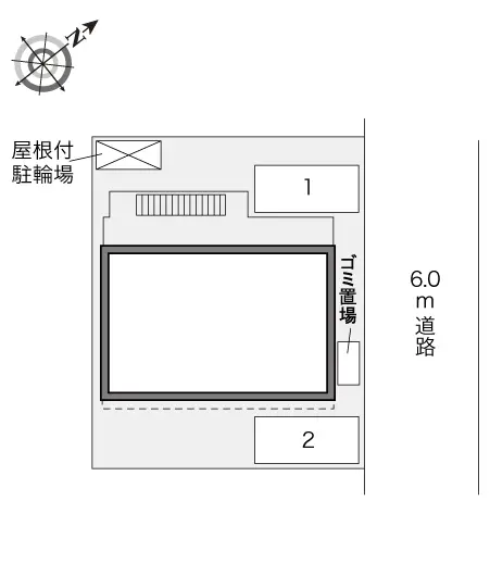 ★手数料０円★彦根市後三条町　月極駐車場（LP）